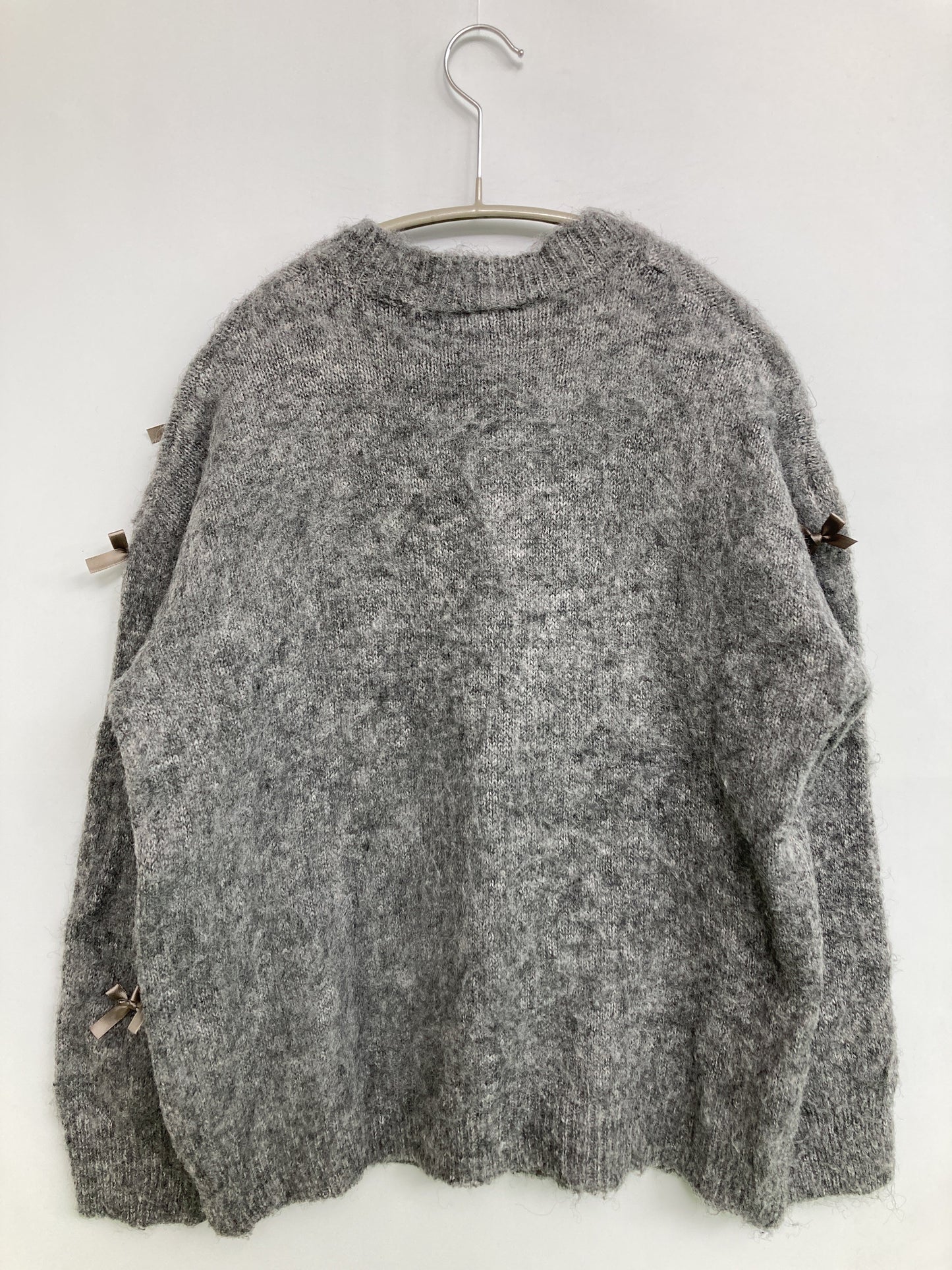 ニット/セーター/トップス/グレー