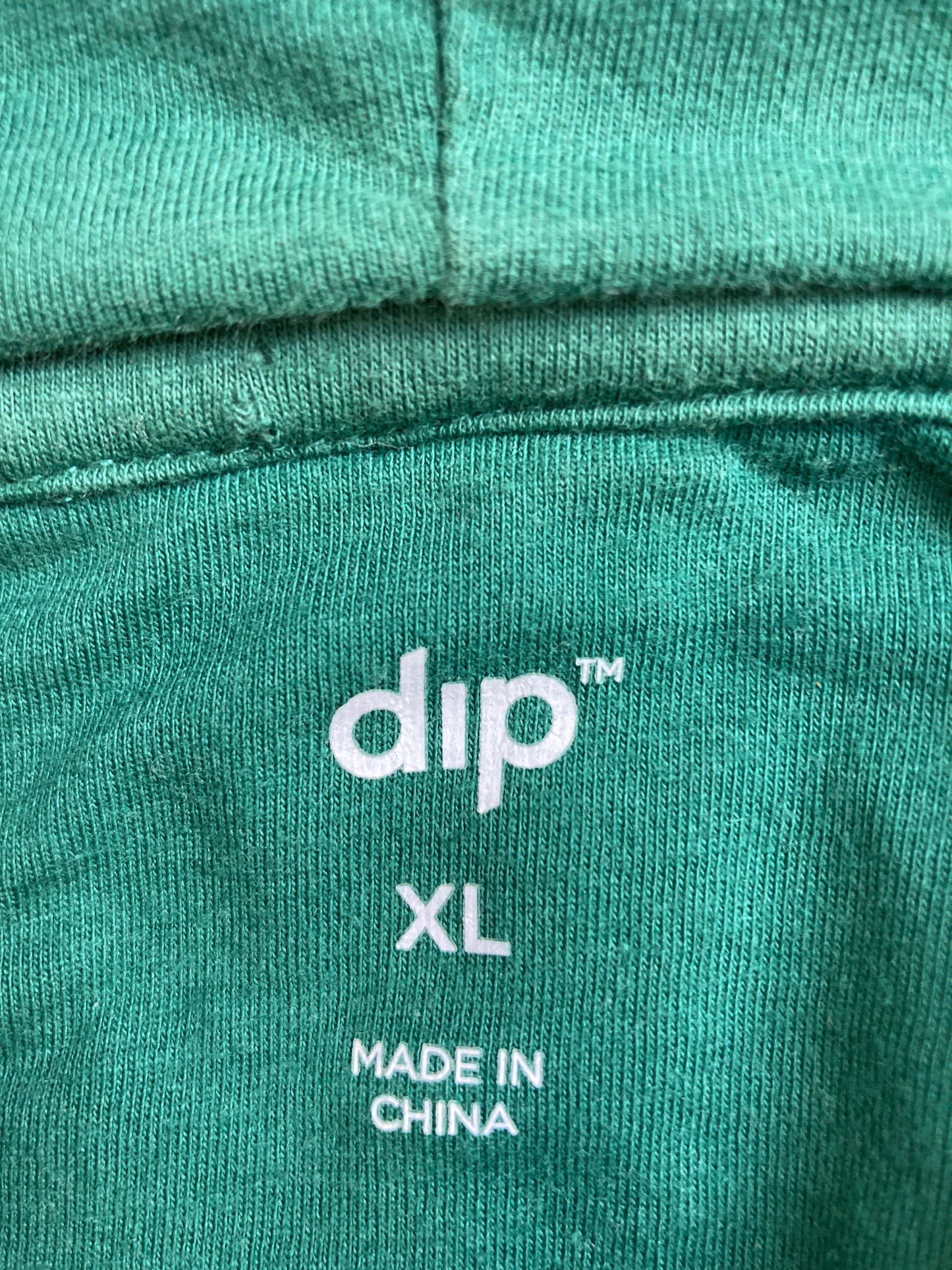 dip/パーカー/トップス/グリーン/XL