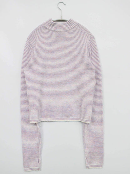 w closet/ダブルクローゼット/ニット/セーター/トップス/パープル/F