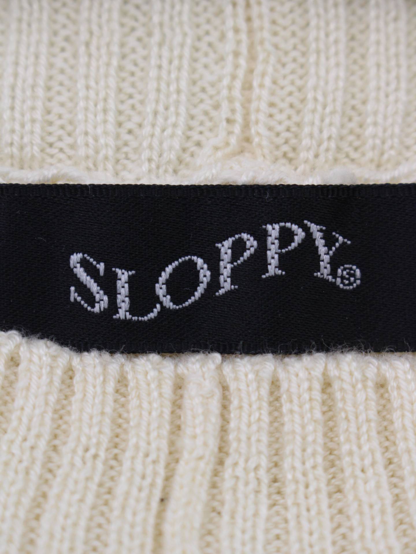SLOPPY/ニット/セーター/トップス/ホワイト/F
