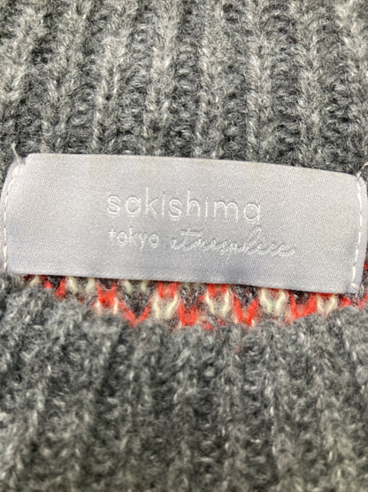 sakishima/サキシマ/ニット/セーター/トップス/グレー/M