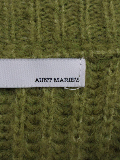 AUNT MARIE'S/カーディガン/ボレロ/トップス/グリーン/F