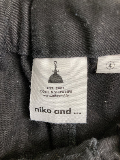 niko and .../ニコアンド/その他パンツ/パンツ/ブラック/4