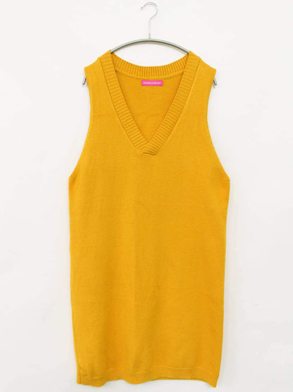 SARADEMUNT/チュニック/ワンピース/ドレス/イエロー