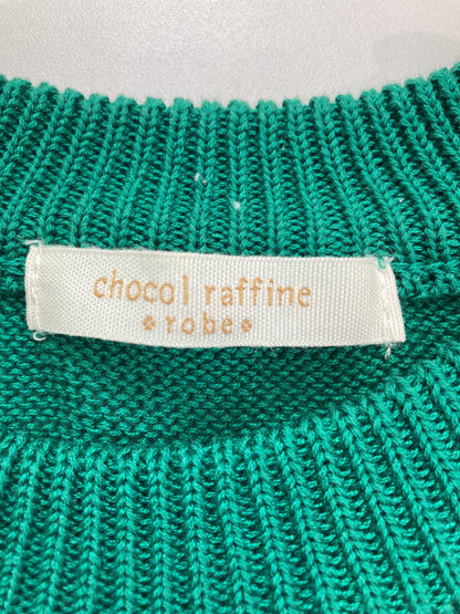 chocol raffine/ショコラフィネ/ニット/セーター/トップス/グリーン/F