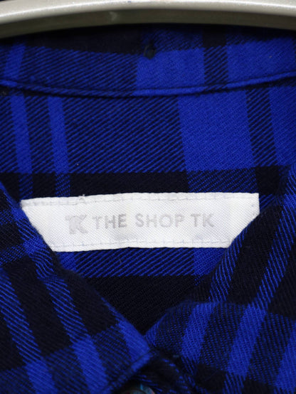 THE SHOP TK/シャツ/ブラウス/トップス/ブルー/F