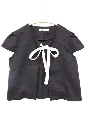 Br.ownSugar/ブラウンシュガー/カーディガン/ボレロ/トップス/ブラック