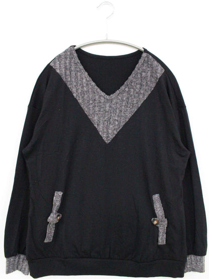 Tシャツ/カットソー/トップス/ブラック/XS