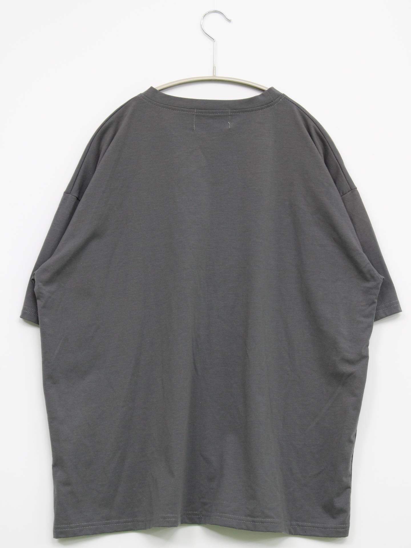 BASQUE/Tシャツ/カットソー/トップス/グレー/F