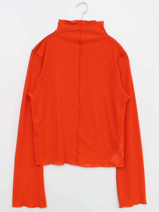 HEYUMM/ニット/セーター/トップス/オレンジ/One-size