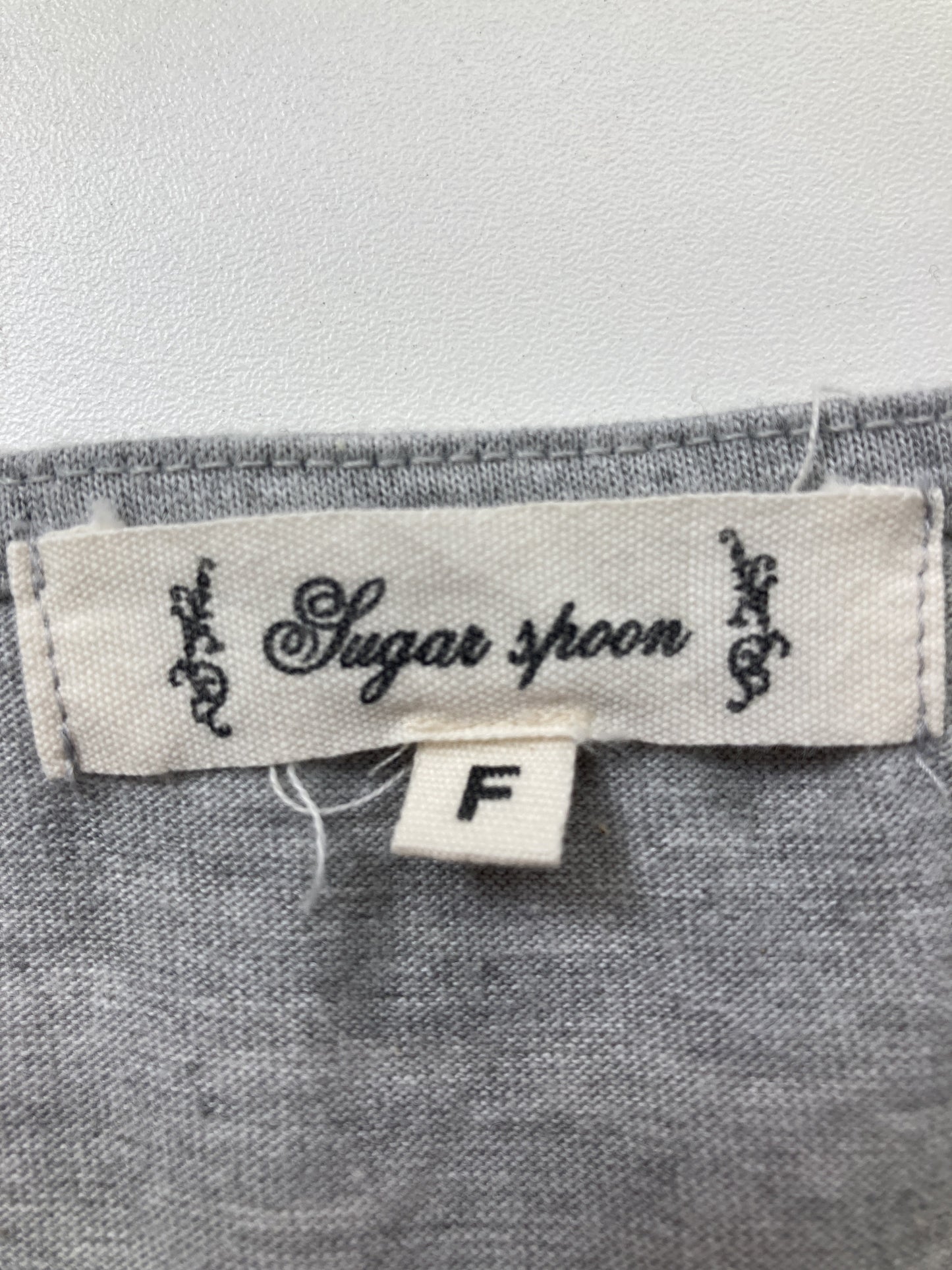 SUGAR SPOON/Tシャツ/カットソー/トップス/グレー/F