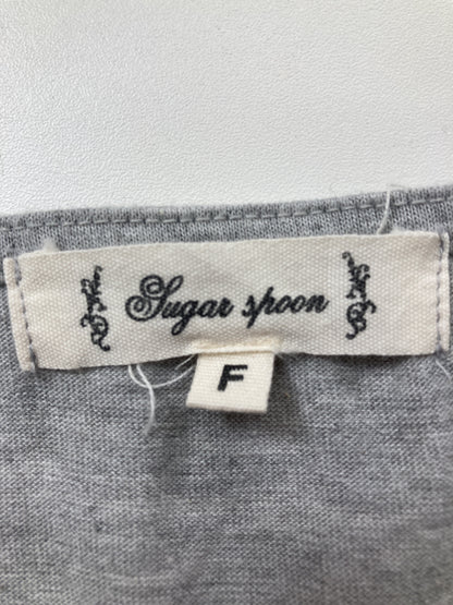 SUGAR SPOON/Tシャツ/カットソー/トップス/グレー/F