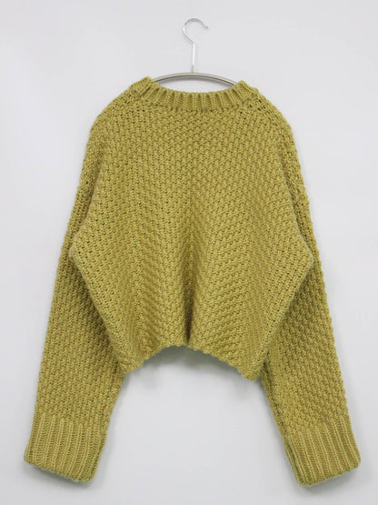 VACANCY/ヴァカンシー/ニット/セーター/トップス/イエロー/F