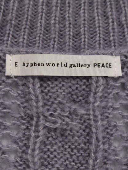 E hyphen world gallery/イーハイフンワールドギャラリー/ベスト/トップス/グレー/F