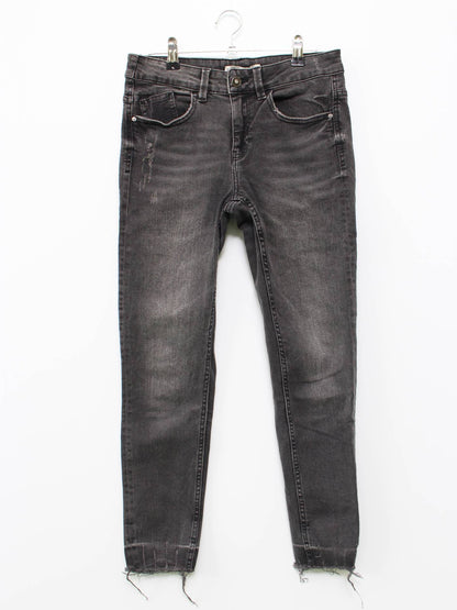 ZARA/ザラ/デニムパンツ/パンツ/グレー/EUR38/USA06/MEX28