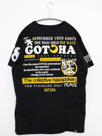 GOTCHA/Tシャツ/カットソー/トップス/ブラック/X.LARGE