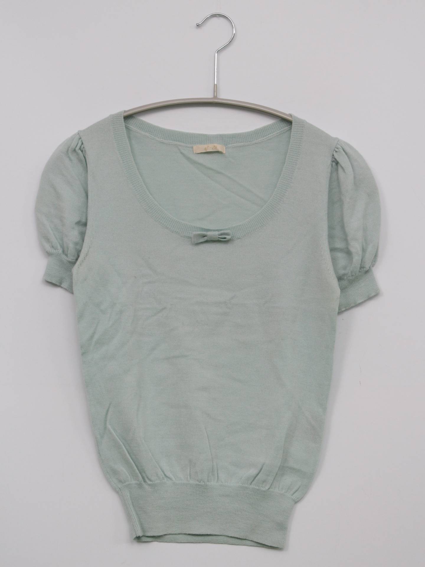 ef-de/ニット/セーター/トップス/スカイブルー/9