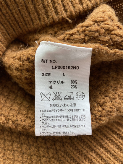 LEPSIM/レプシィム/ニット/セーター/トップス/ブラウン/L