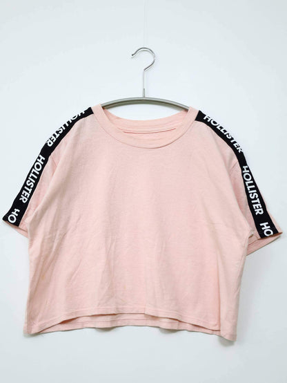 HOLLISTER/Tシャツ/カットソー/トップス/ピンク/XS