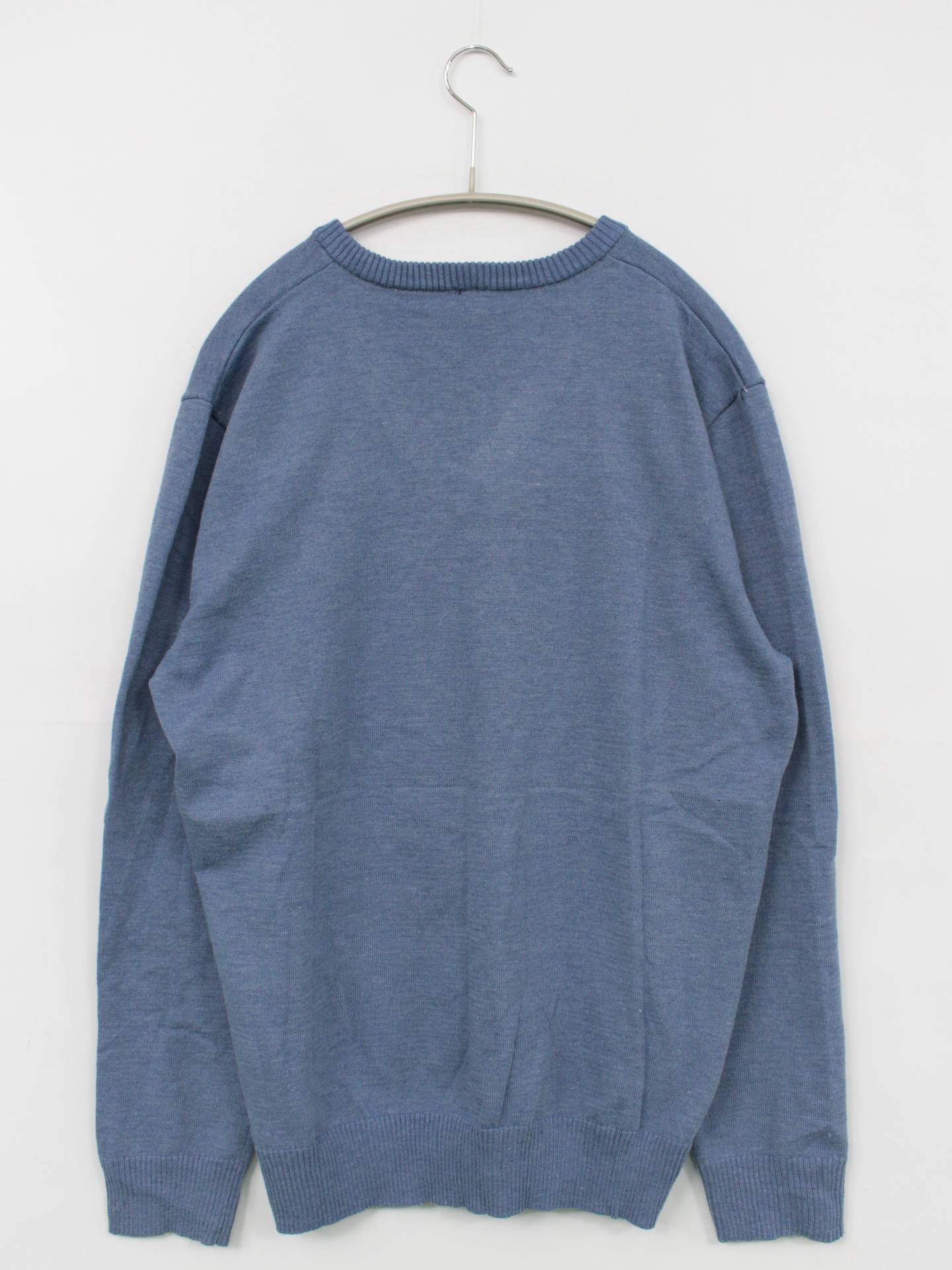 ニット/セーター/トップス/スカイブルー/2XL