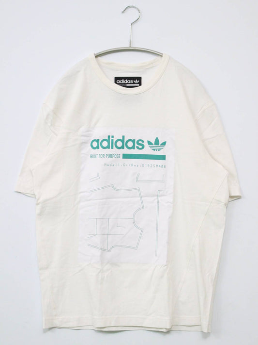 adidas/Tシャツ/カットソー/トップス/ホワイト/L