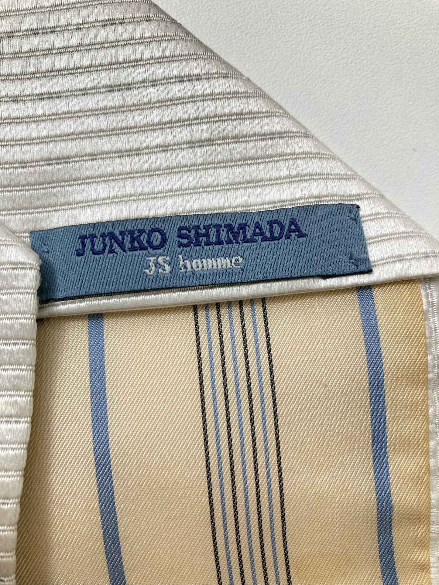 JUNKO SHIMODA/ネクタイ/ファッション雑貨/ホワイト