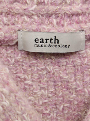 earth/アース/ニット/セーター/トップス/ピンク