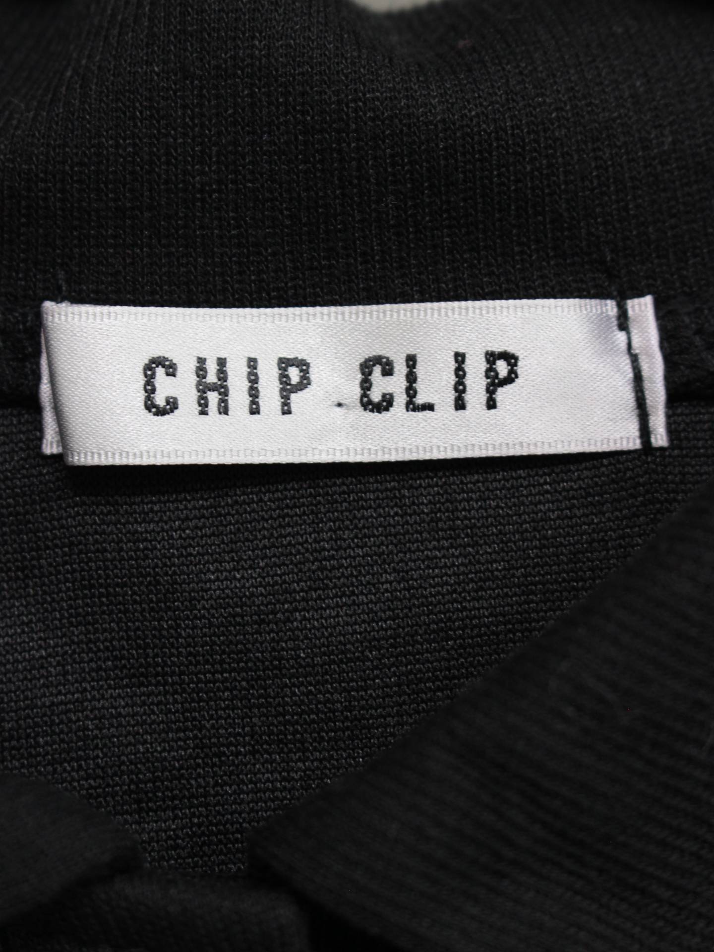 Chip Clip/ポロシャツ/トップス/ブラック/M