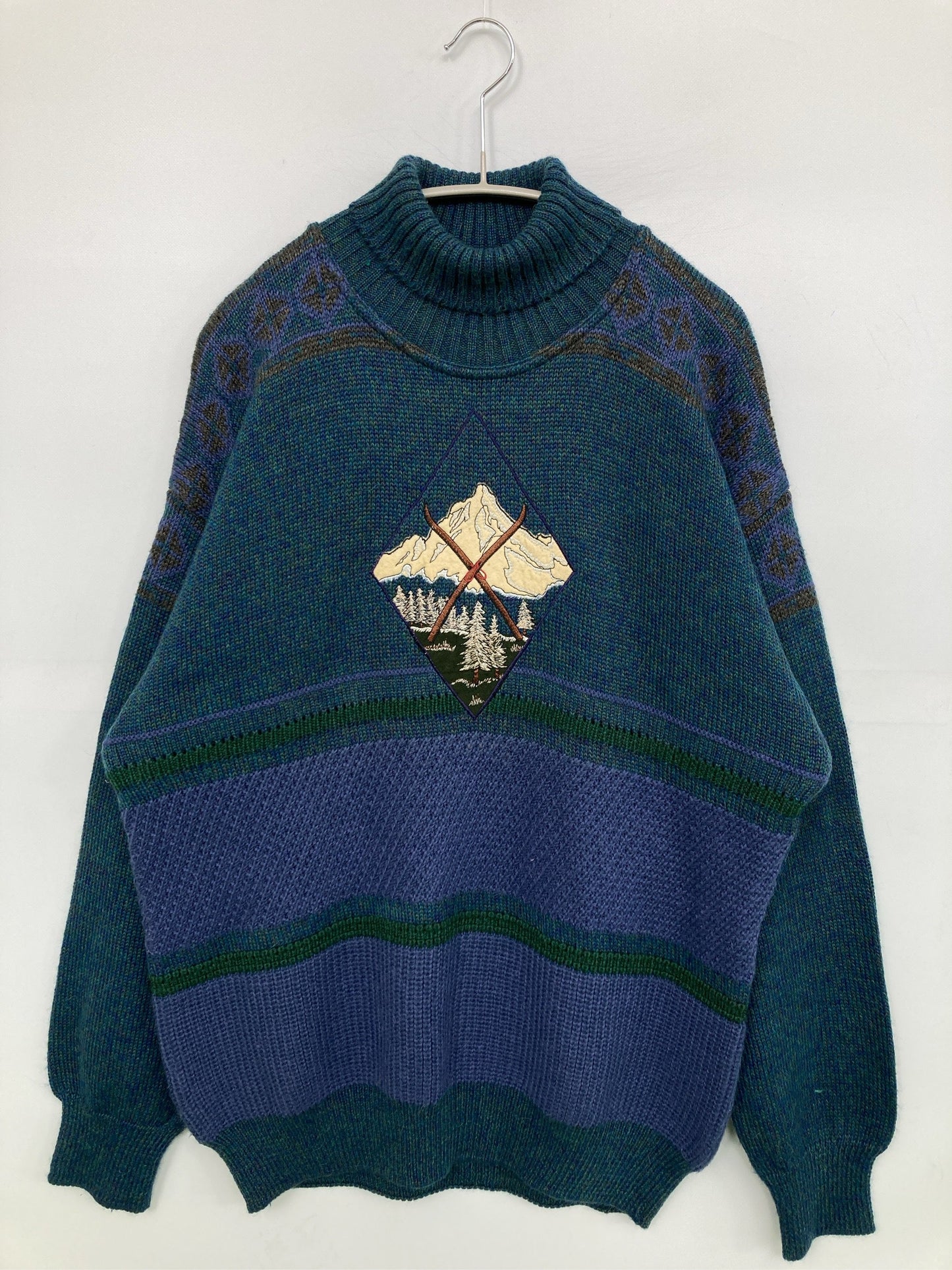 Nigia/ニット/セーター/トップス/グリーン