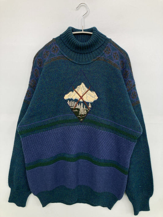 Nigia/ニット/セーター/トップス/グリーン