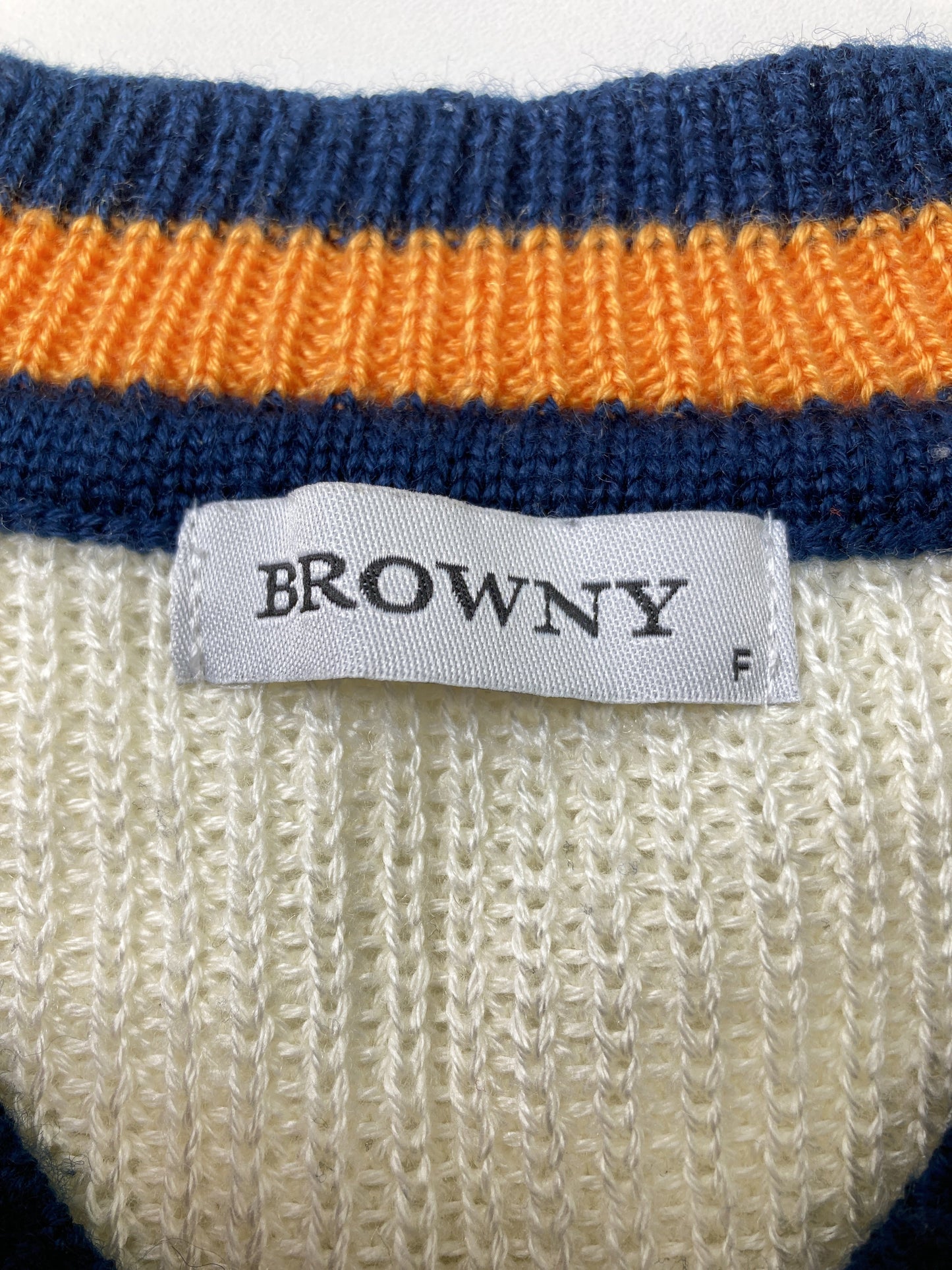 BROWNY/ブラウニー/ベスト/トップス/ホワイト/F