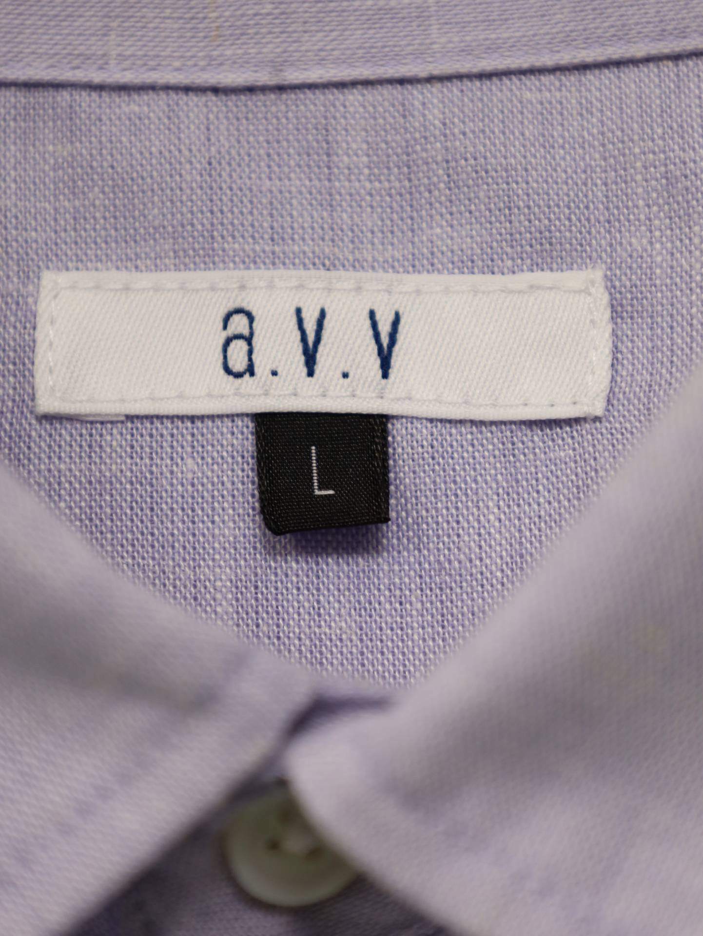 a.v.v/シャツ/ブラウス/トップス/スカイブルー/L
