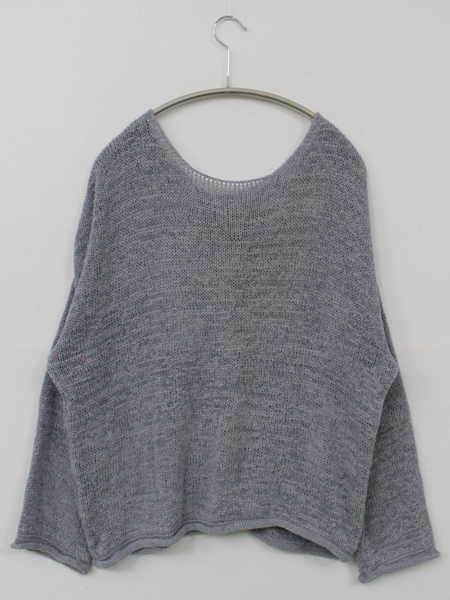 カーディガン/ボレロ/トップス/グレー