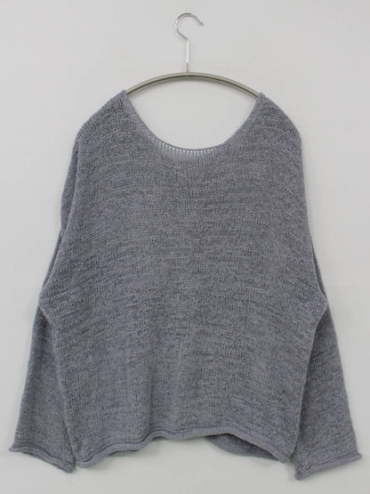 カーディガン/ボレロ/トップス/グレー