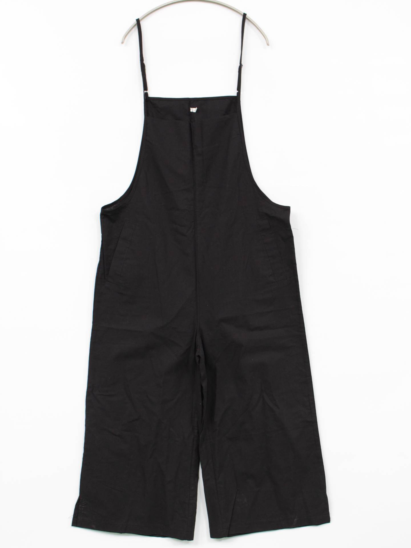 サロペット/オーバーオール/オールインワン・サロペット/ブラック/XL