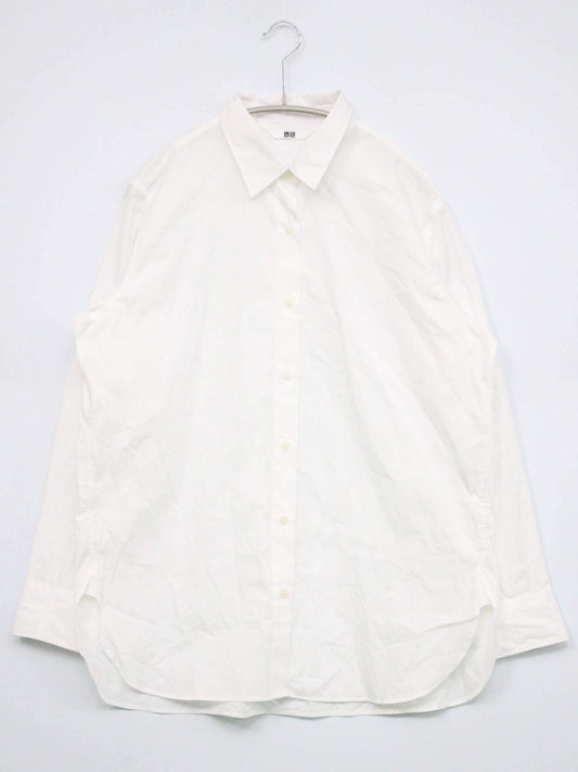 UNIQLO/ユニクロ/シャツ/ブラウス/トップス/ホワイト/L