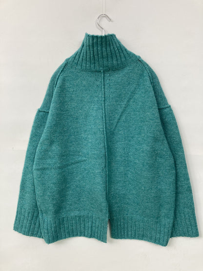 w closet/ダブルクローゼット/ニット/セーター/トップス/グリーン/F