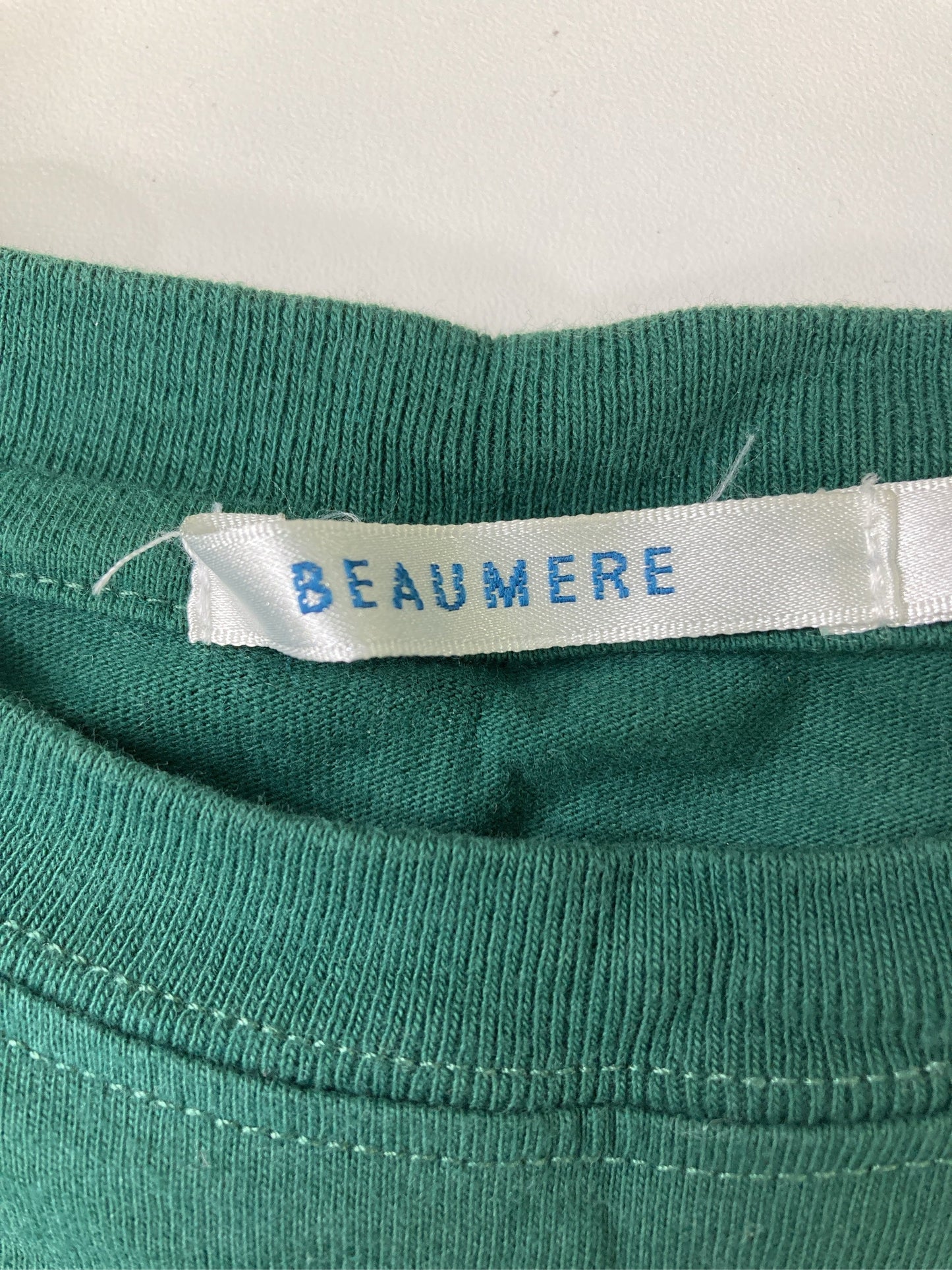 BEAUMERE/Tシャツ/カットソー/トップス/グリーン/L