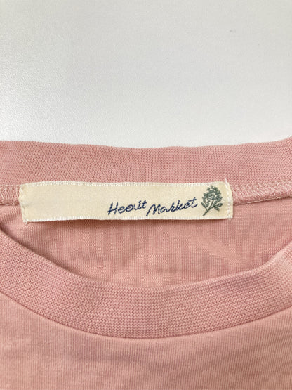 Tシャツ/カットソー/トップス/ピンク/F