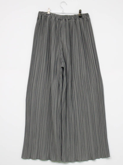 NATURAL BEAUTY BASIC/ナチュラルビューティーベーシック/スラックス/パンツ/グレー/M