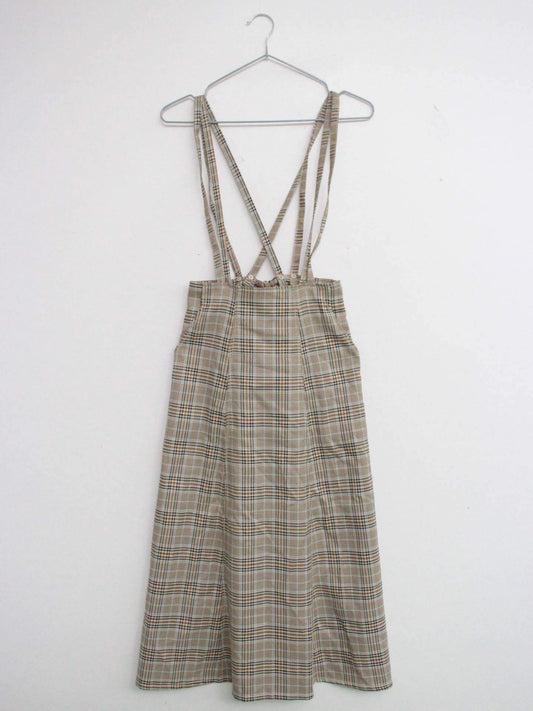 OLIVE des OLIVE/オリーブデオリーブ/ジャンパースカート/ワンピース/ドレス/ベージュ/F