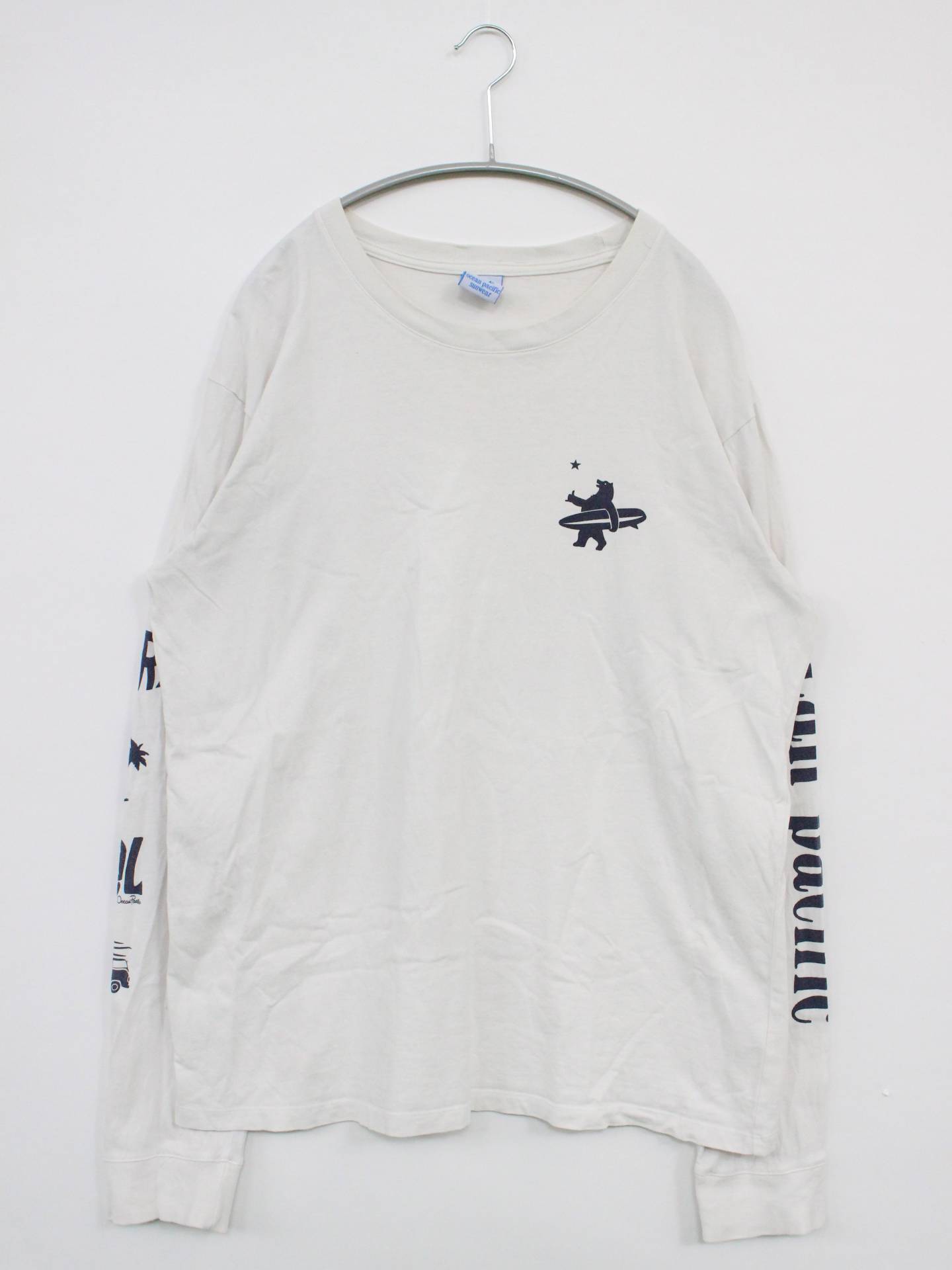 Ocean pacific/オーシャンパシフィック/Tシャツ/カットソー/トップス/ホワイト/XL