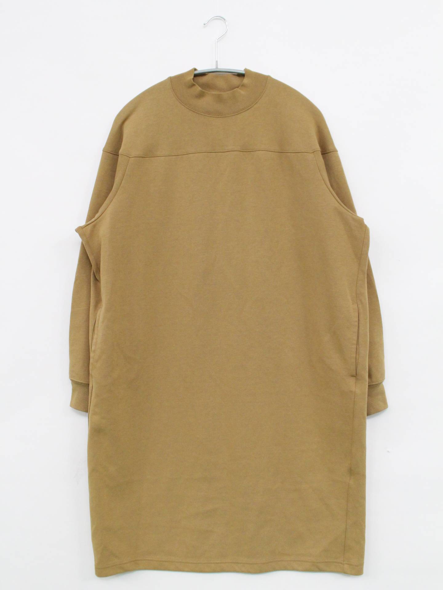 UNIQLO/ユニクロ/チュニック/ワンピース/ドレス/ベージュ/L