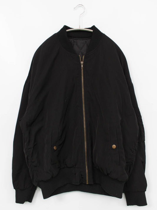 ブルゾン/ジャケット/アウター/ブラック/M