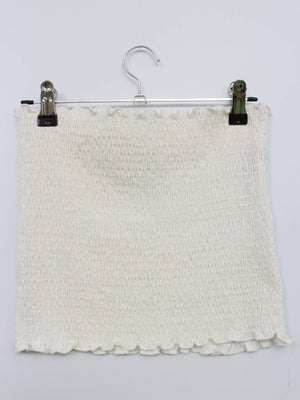 RASTARS&/チューブトップ/トップス/ホワイト