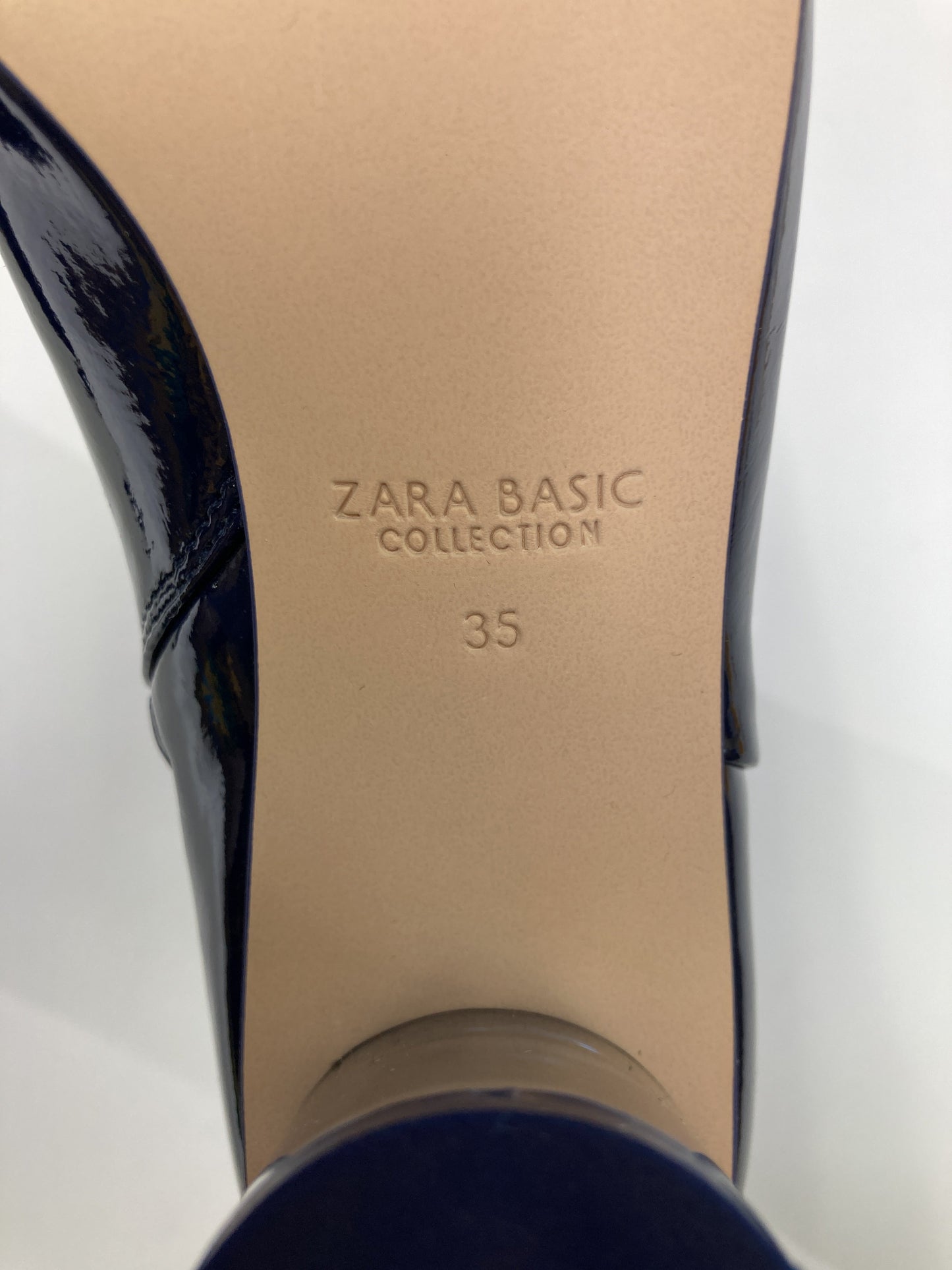 ZARA/ザラ/ブーツ/シューズ/ネイビー/35