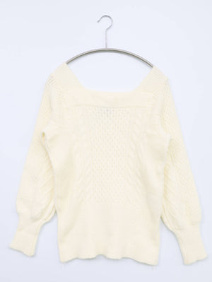 ABITOKYO/アビトーキョー/ニット/セーター/トップス/アイボリー