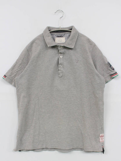 ikka/イッカ/ポロシャツ/トップス/グレー/M