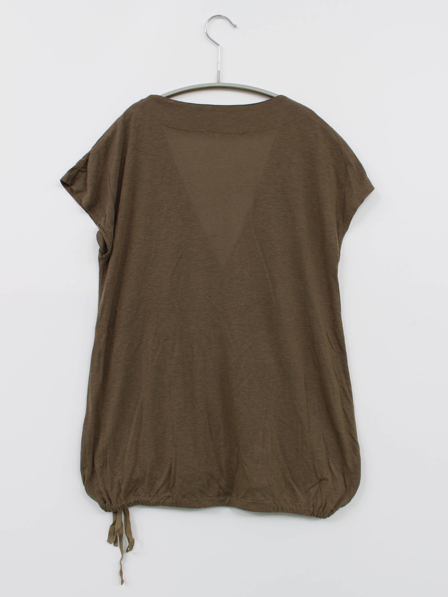 ehka sopo/Tシャツ/カットソー/トップス/ブラウン/M
