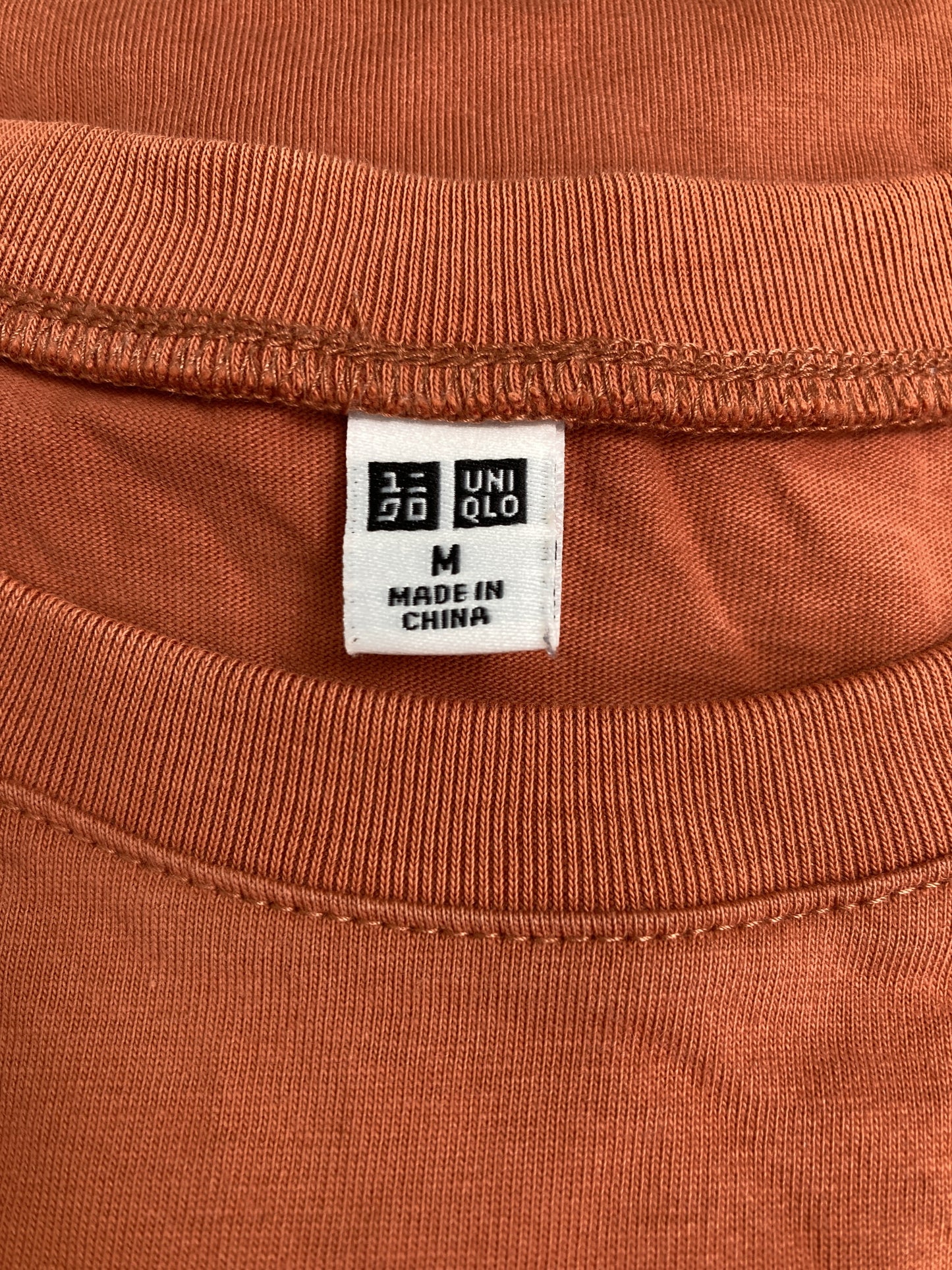 UNIQLO/ユニクロ/タンクトップ/トップス/オレンジ/M